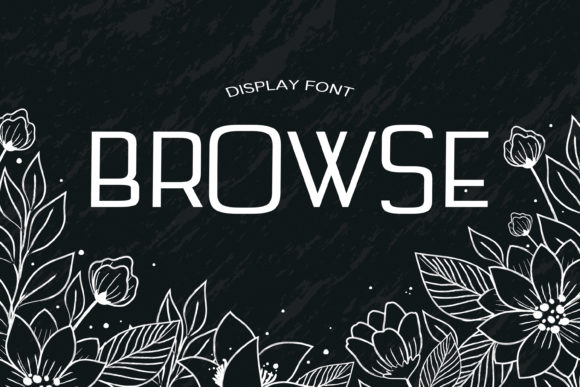 Browse Font for Branding and Display Projects