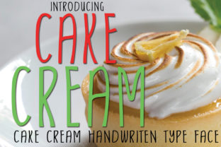 Cake Cream Font for Editorial and Design Projects