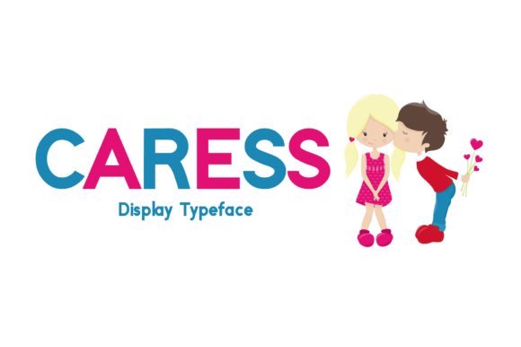 Caress Font: A Beautiful Display Typeface for Crafters