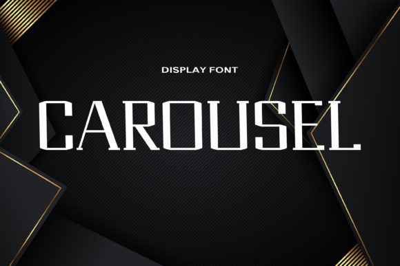 Carousel Font for Editorial Design and Creative Publishing
