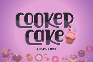 Cooker Cake: The Elegant Display Font for Whimsical Branding