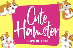 Cute Hamster Font Review: A Playful Display Typeface for Creative Projects