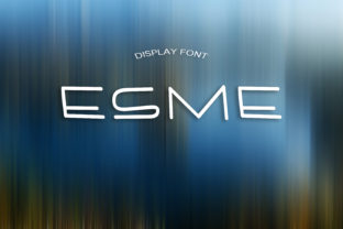 Esme: A Minimalist Display Font for Handmade Branding