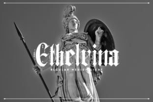 Ethelvina Font for Handmade Creations and Display Projects