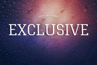 Exclusive Modern All Caps Display Font for Luxury Web Design