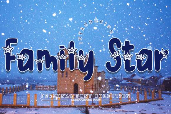 Family Star Font: A Magical Display Typeface for Creative Campaigns