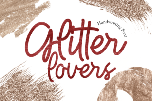 Glitter Lovers Font Review: Bold and Playful for Editorial Design