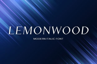 Lemonwood Font for Modern Makers and Creative Shops