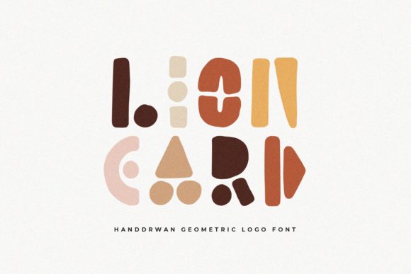 Lion Card Font for Bold Digital Branding and Creative Web Design