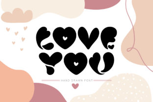 Love You Font for Romantic Branding and Design