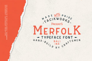 Merfolk Font Adds Vintage Charm to Digital Projects