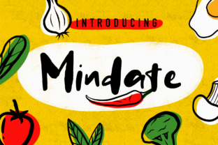 Mindate Font Review for Creative Branding and Handmade Designs