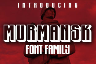 Murmansk Font: A Bold Display Typeface for Vintage-Inspired Web Design