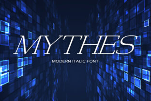 Mythes: A Modern Display Font for Bold Designs