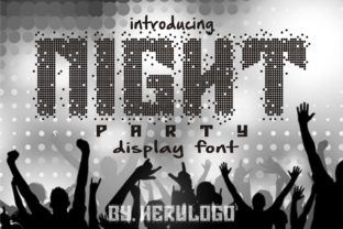 Night Party Font for Modern Editorial Design