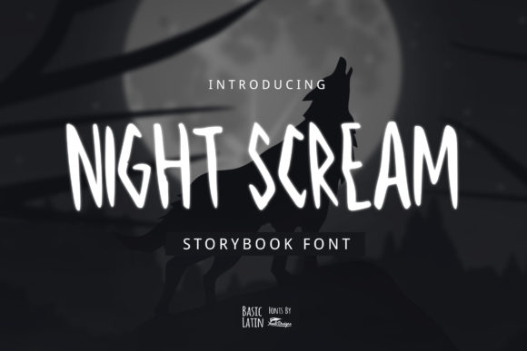 Night Scream Font for Spooky and Memorable Branding