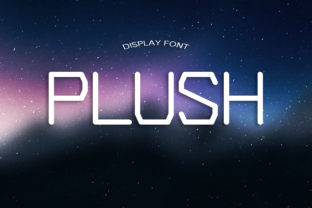 Plush Display Font for Editorial Design