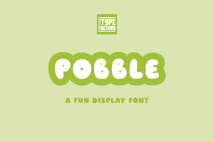 Pobble Font Review: A Playful Display Typeface for Creative Branding