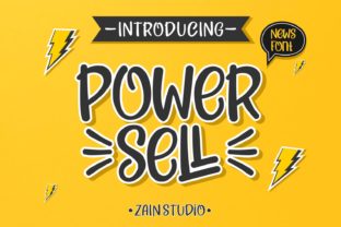 Power Sell Font: A Confident Display Typeface for Creative Sellers