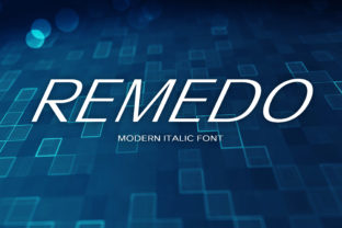 Remedo Font: A Modern Display Typeface for Digital Design