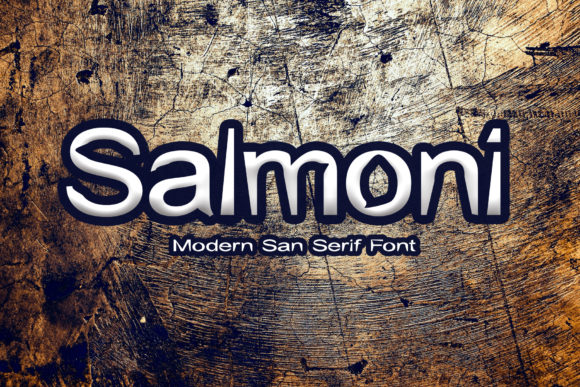 Salmoni Font: Bold and Versatile Display Type for Designers