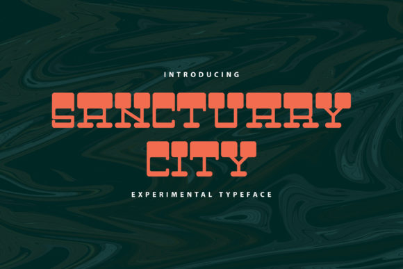Sanctuary City Font: A Timeless Display Typeface for Editorial Design