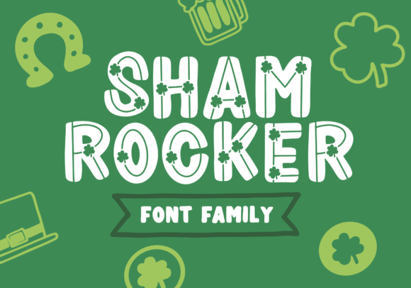 Shamrocker: The Hand-Lettered Font for Festive Branding