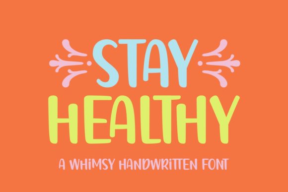 Stay Healthy Font for Professional Branding and Creative Projects