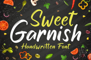 Sweet Garnish Font: A Playful Touch for Creative Branding