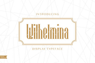 Wilhelmina Font: A Classy Display Typeface for Web Designers