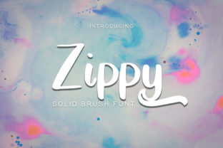 Zippy Font: A Vintage-Style Handwritten Display Typeface